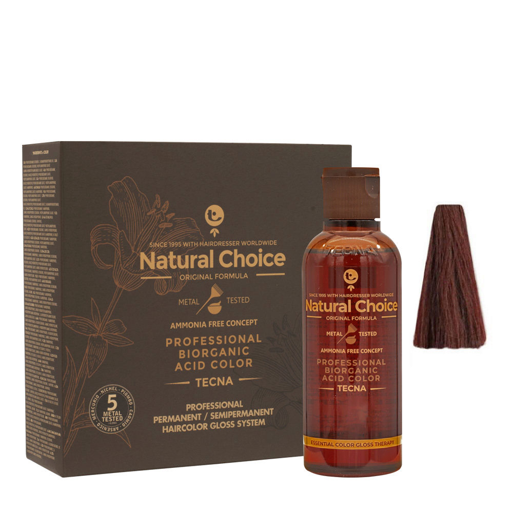 5.5 Light Mahogany Brown Tecna NCC Biorganic Acid Color 3x130ml