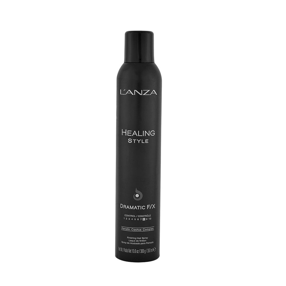 L' Anza Healing Style Dramatic F/X 350ml - strong hold hairspray