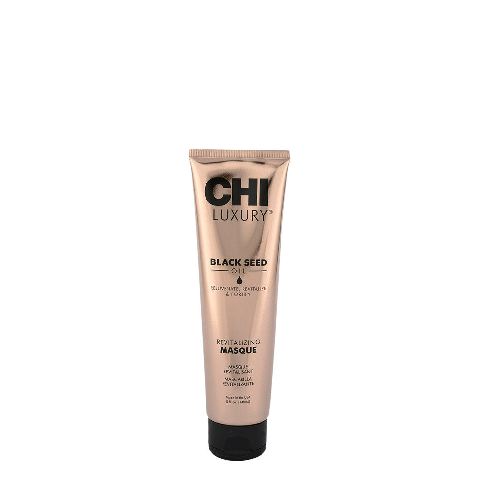 CHI Luxury Black Seed Oil Revitalizing Masque 148ml - damaged hair mask