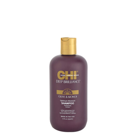 CHI Deep Brilliance Olive & Monoi Optimum Moisture Shampoo 355ml