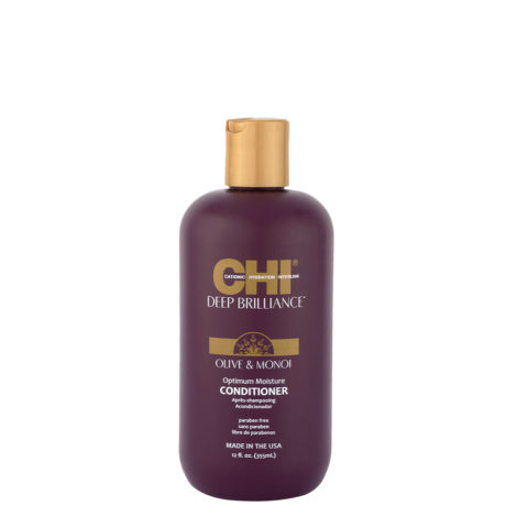 CHI Deep Brilliance Olive & Monoi Optimum Moisture Conditioner 355ml