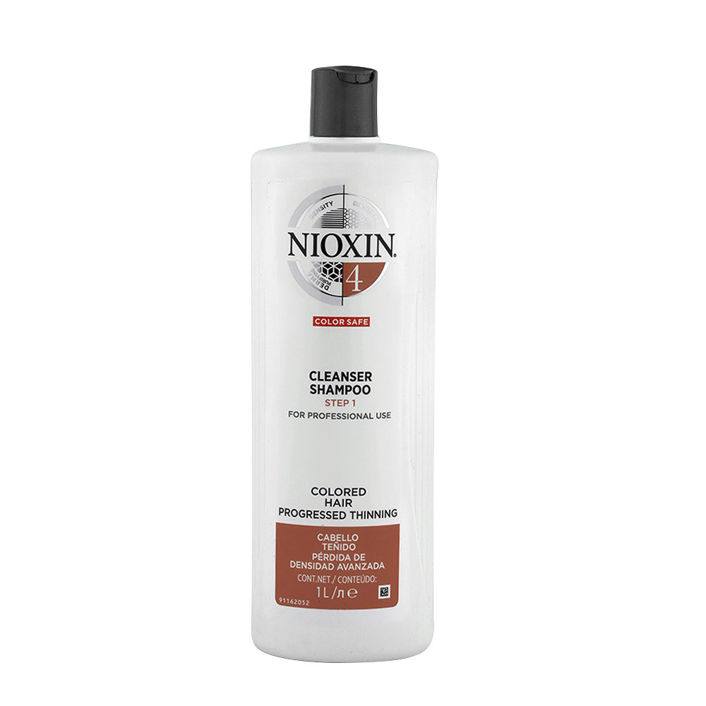 Nioxin System4 Cleanser Shampoo 1000ml - antihairloss shampoo