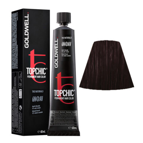 6N@AV Dark blonde elumenated ash violet Goldwell Topchic Elumenated naturals tb 60ml