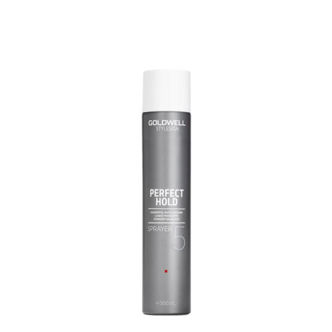 Goldwell Stylesign Perfect Hold Sprayer Powerful Hair Lacquer 500ml - strong hairspray for straight or wavy hair