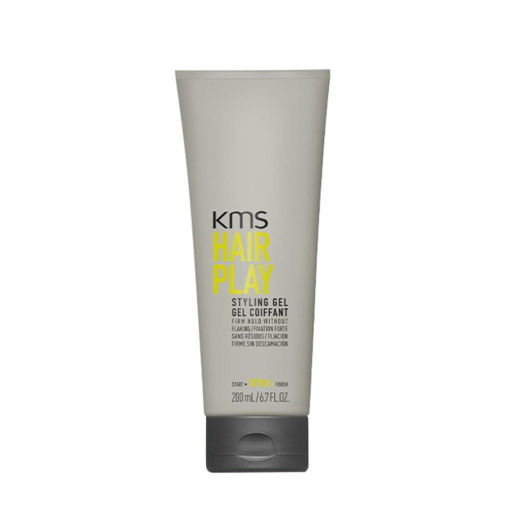 KMS Hair Play Styling Gel 200ml - Shine Hair Gel Leaves No Residue