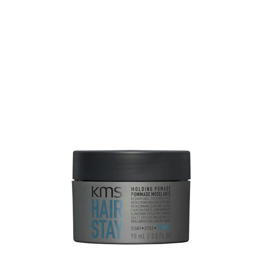 KMS Hair Stay Molding Pomade Hair Oil 90ml - oil for manicured styles with strong hold