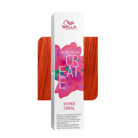 Wella Color Fresh Create Hype Coral 60ml - semi-permanent direct color