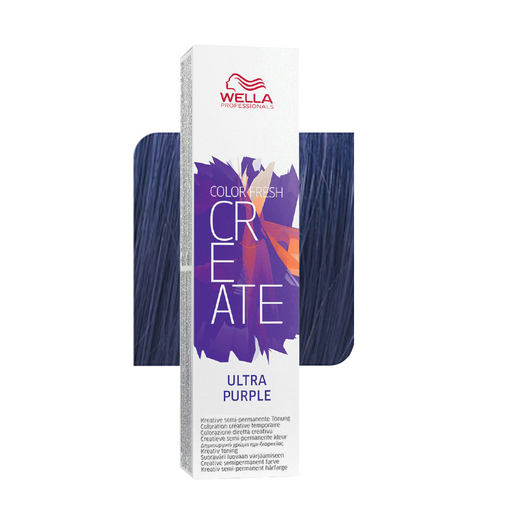 Wella Color Fresh Create Ultra Purple 60ml -  semi-permanent direct color