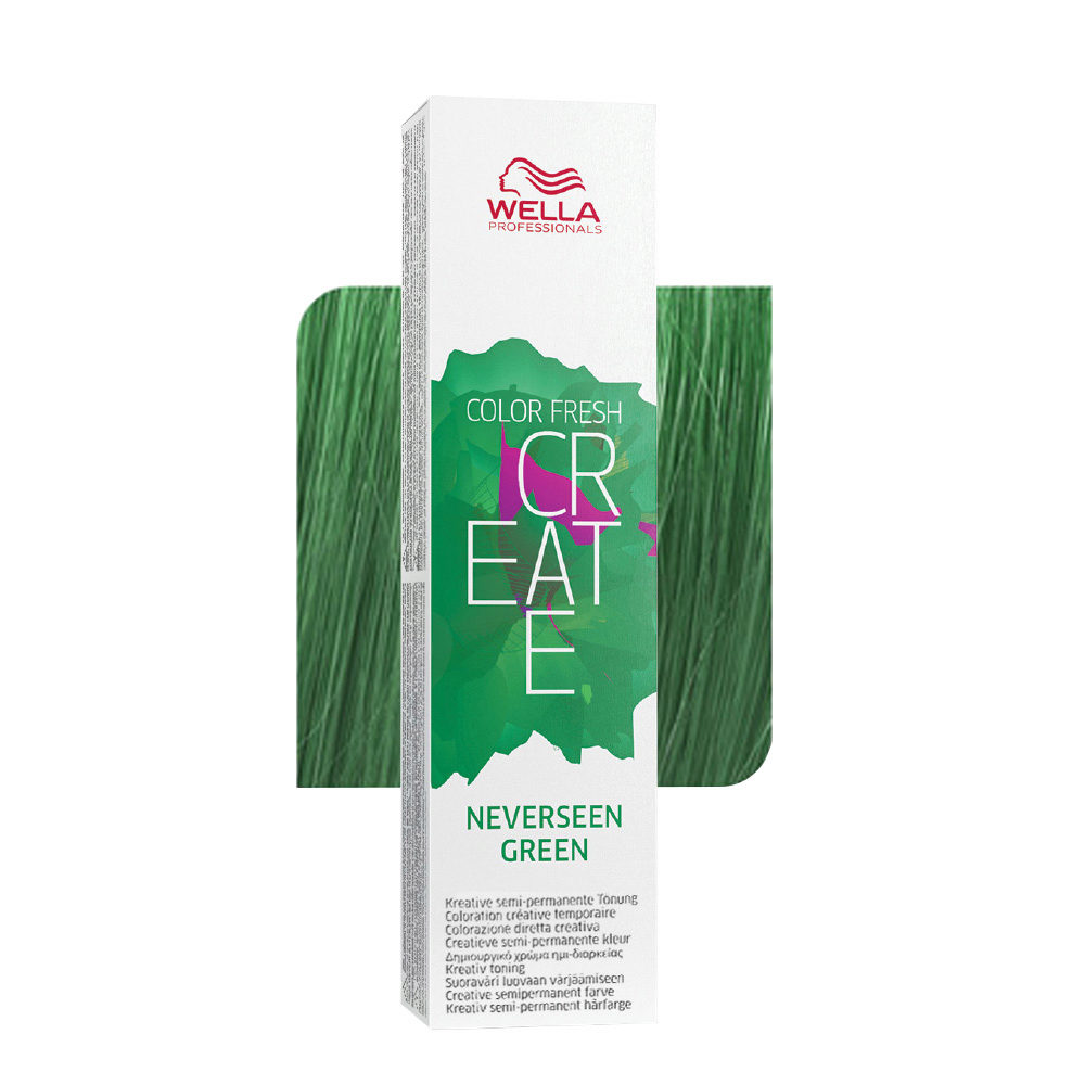 Wella Color Fresh Create Neverseen Green 60ml -  semi-permanent direct color