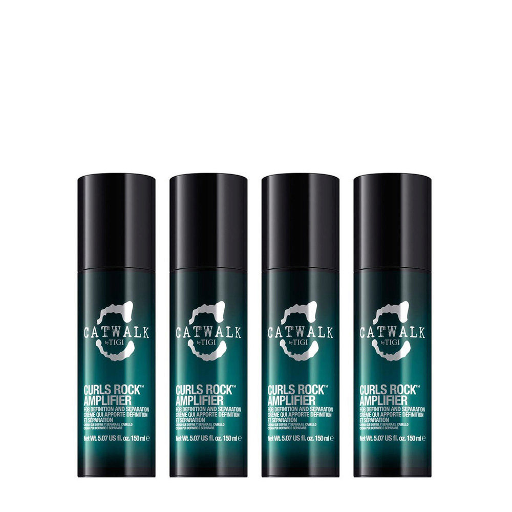 Tigi Catwalk Curlesque Curls Rock Amplifier 4x150ml