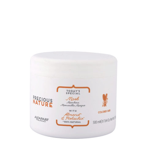 Alfaparf Precious Nature Mask With Almond & Pistachio For Colored Hair 500ml