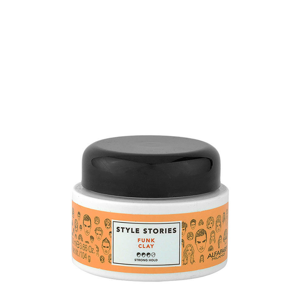 Alfaparf Milano Style Stories Funk Clay 100ml - matte clay