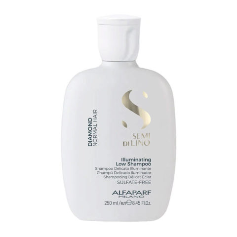 Alfaparf Milano Semi Di Lino Diamond Illuminating Low Shampoo 250ml - illuminating delicate shampoo  for normal hair