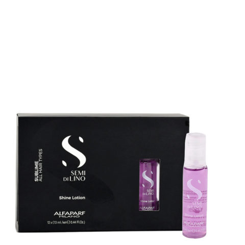 Alfaparf Milano Semi Di Lino Sublime Shine Lotion 12x13ml - Perfecting Treatment