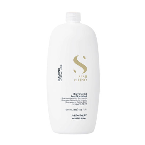 Alfaparf Milano Semi Di Lino Diamond Illuminating Low Shampoo 1000ml - illuminating delicate shampoo  for normal hair