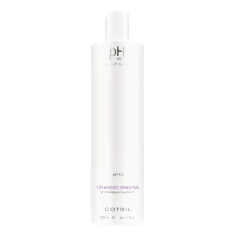 Cotril pH Med Advanced Sensipure Pre Shampoo Treatment 500ml - purifying pre shampoo treatment