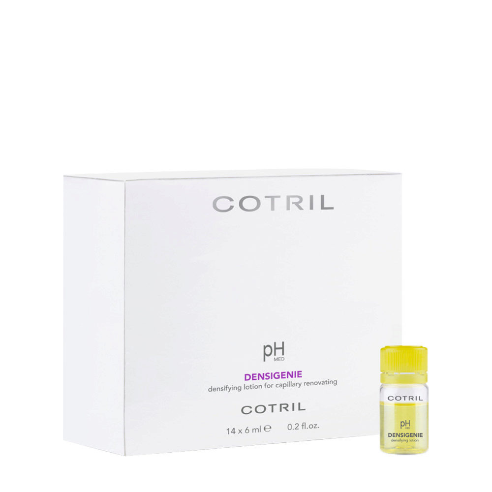 Cotril pH Med Densigenie Densifying Lotion for capillary renovating 14x6ml - densifying vials for thinning hair