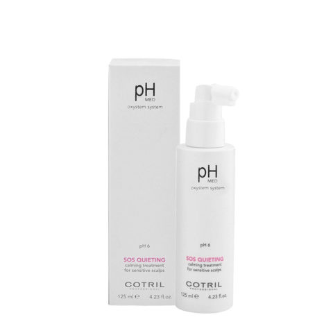 Cotril pH Med Sos Quieting Calming Tretament for sensitive scalps 125ml - sensitive lotion