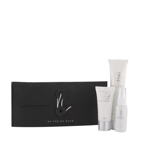 Nyce Anti pollution Woman Kit Shampoo 75ml Cream 30ml Milk 30ml