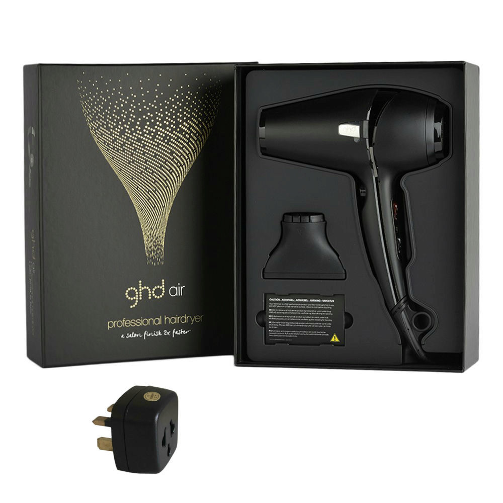 GHD AIR Hairdryer + english adapter