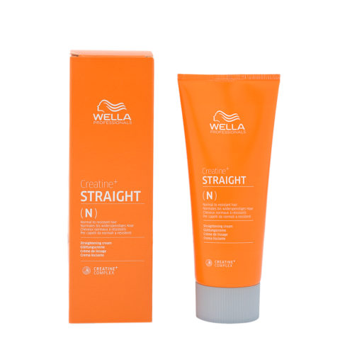 Wella Creatine+ Straight N Straightening Cream For Normal - Resistant Hair 200ml