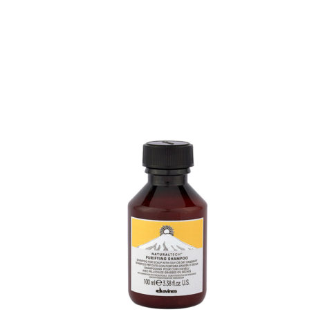 Davines Naturaltech Purifying Shampoo 100ml - shampoo for scalp with dandruff