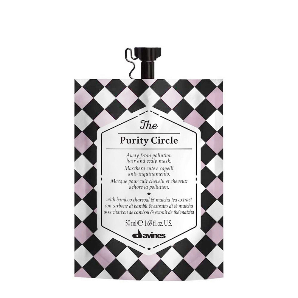 Davines The circle chronicles The Purity circle 50ml - anti pollution Mask | Hair Gallery Davines The circle chronicles The Purity circle 50ml - anti pollution Mask | Hair Gallery
