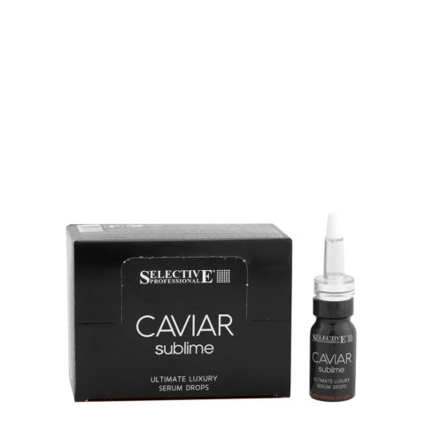 Selective Caviar sublime Ultimate luxury serum drops 6x10ml - restructuring ampules