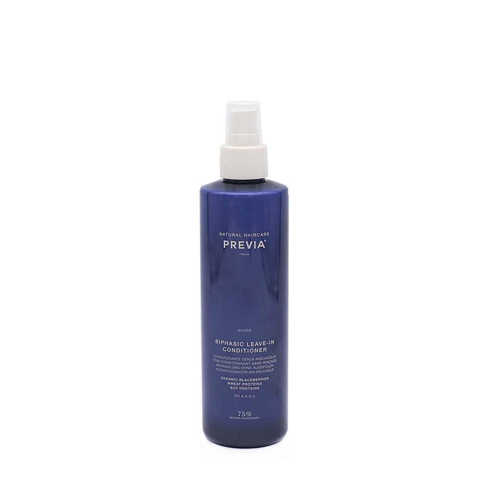 Previa Silver Blonde Biphasic Leave In Conditioner 260ml Anti