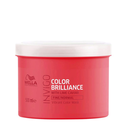 Wella Invigo Color Brilliance Vibrant Color Mask 500ml - fine/normal hair