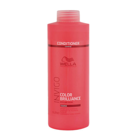 Wella Invigo Color Brilliance Vibrant Color Conditioner 1000ml - coarse hair