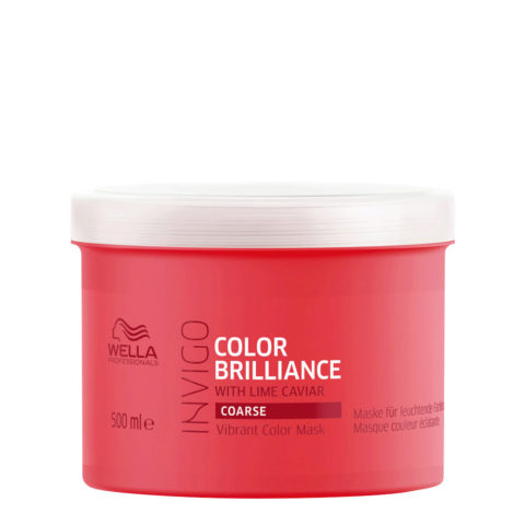 Wella Invigo Color Brilliance Vibrant Color Mask 500ml - coarse hair