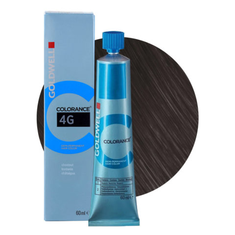 4G Medium chestnut brown Goldwell Colorance Warm browns tb 60ml