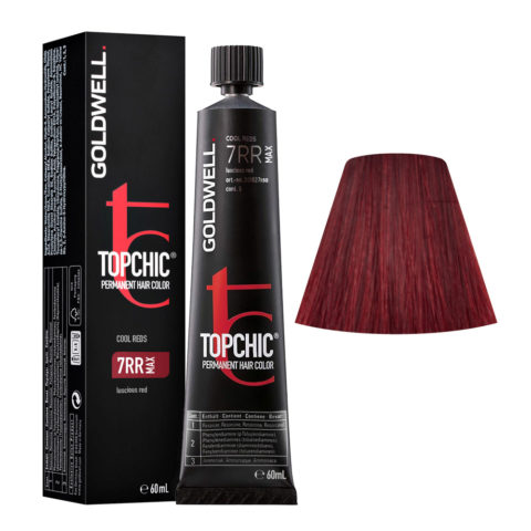 7RR MAX Luscious red Goldwell Topchic Cool reds tb 60ml