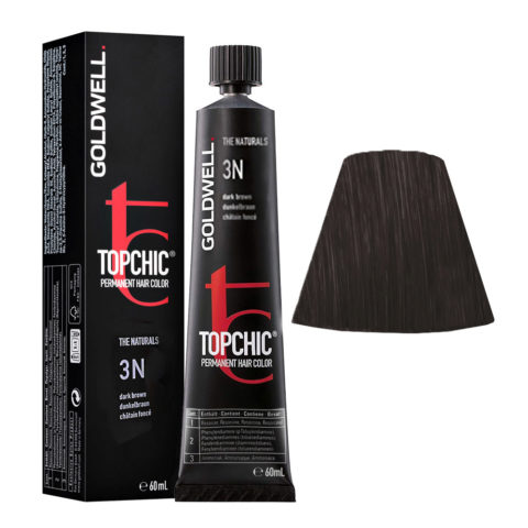 3N Dark brown Goldwell Topchic Naturals tb 60ml