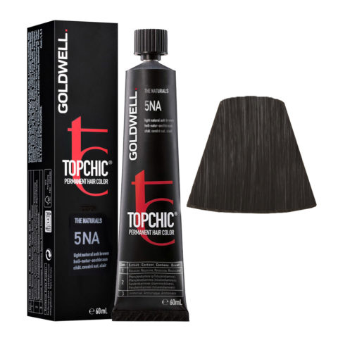 5NA Light natural ash brown Goldwell Topchic Naturals tb 60ml