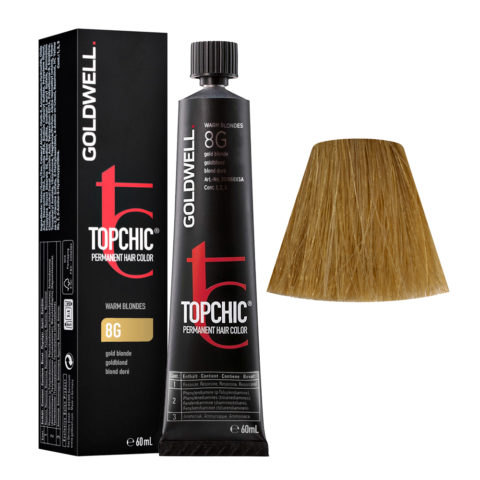 8G Gold blonde Goldwell Topchic Warm blondes tb 60ml