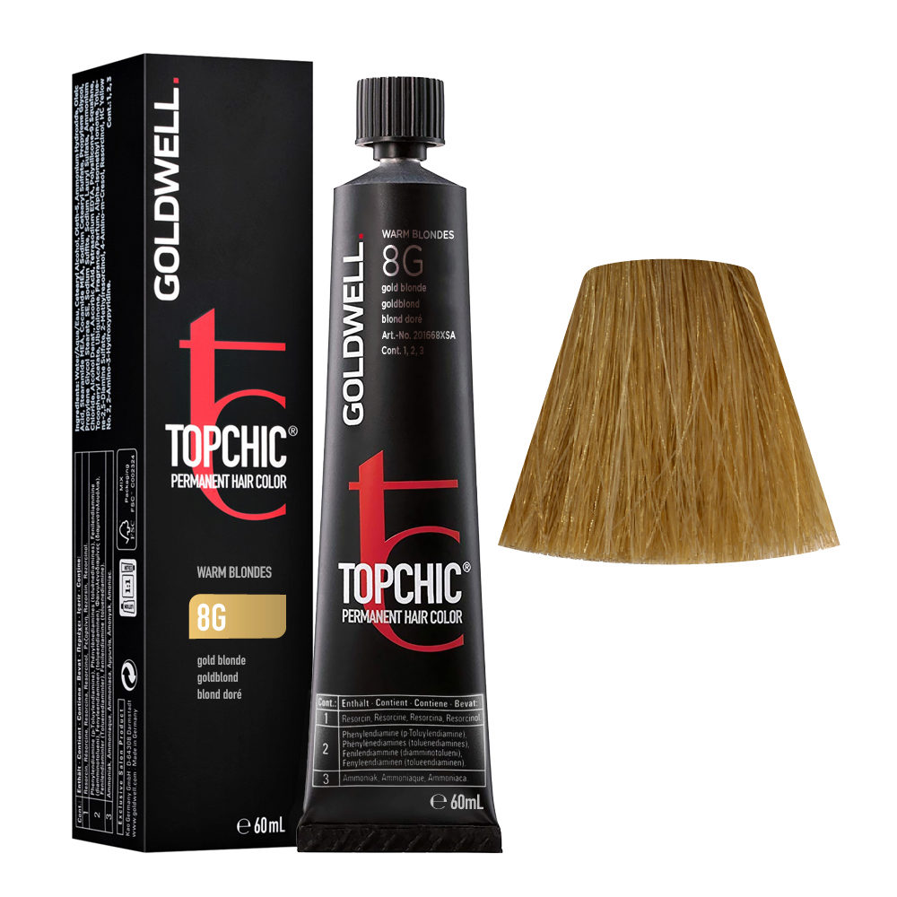 8G Gold blonde Goldwell Topchic Warm blondes tb 60ml