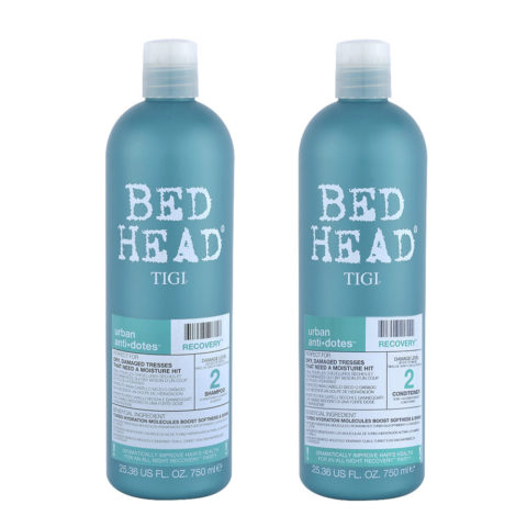 Tigi Urban Antidotes Recovery Shampoo Level 2 750ml Conditioner 750ml