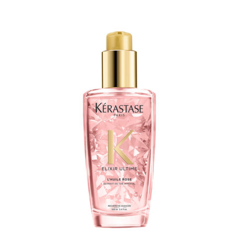 Kerastase Elixir Ultime L'Huile Rose 100ml - radiance oil for colored hair