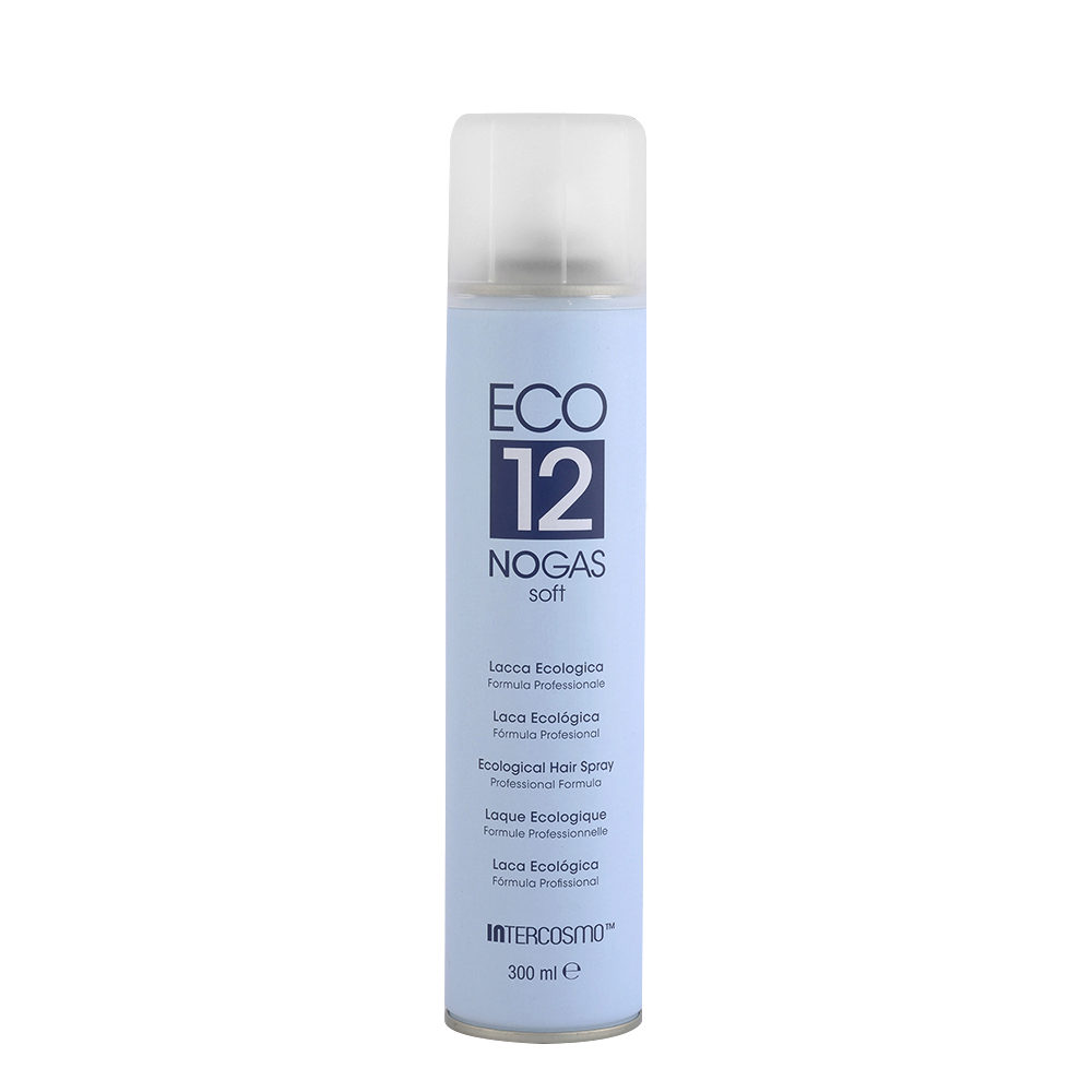 Intercosmo Styling Eco 12 No Gas Soft 300ml - light hold ecological hairspray