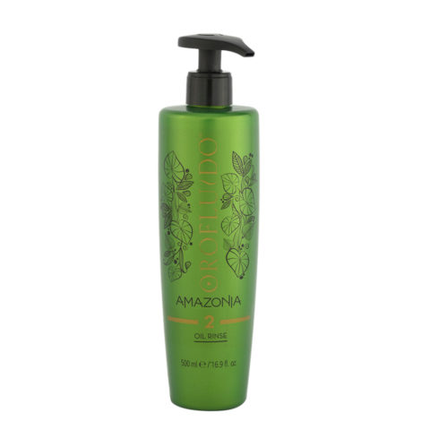 Orofluido Amazonia Step 2 Oil Rinse 500ml - oil-based shampoo