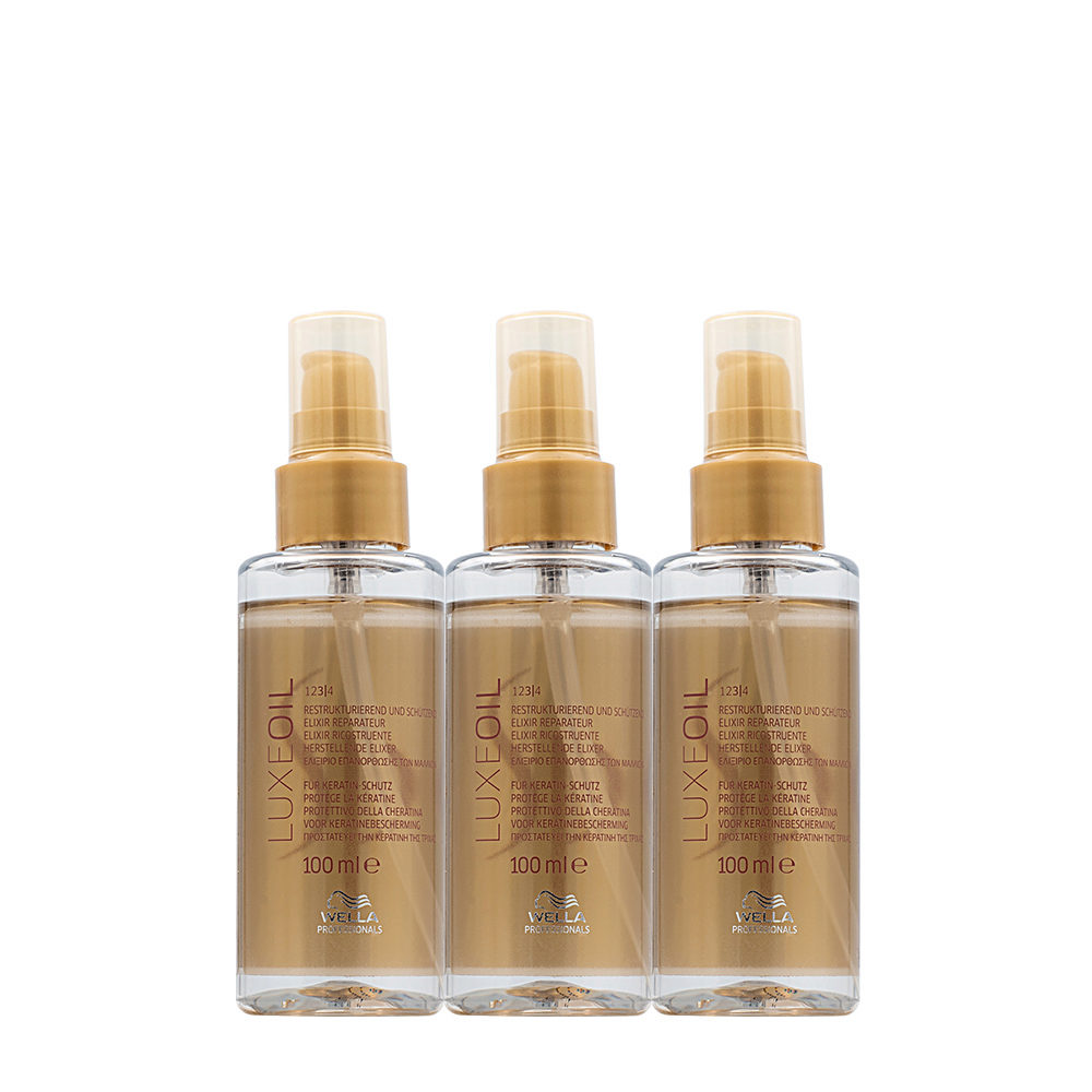 Wella SP Luxe Oil Reconstructive Elixir 100ml X3