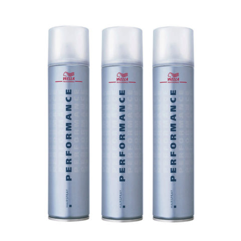 Wella Performance Hairspray 500ml kit 3 pcs