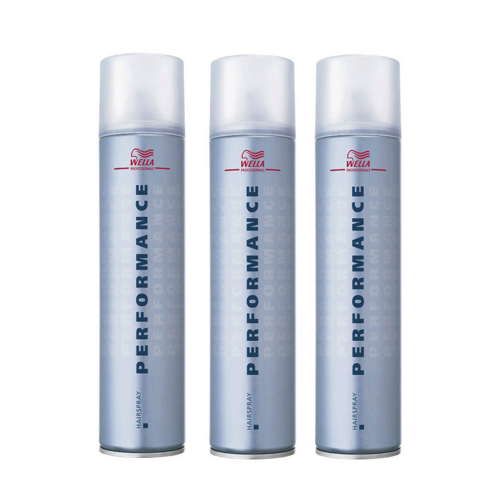 Wella Performance Hairspray 500ml kit 3 pcs