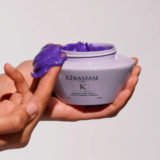 Kerastase Blond Absolu Masque Ultra Violet 200ml - anti yellow mask for blonde,  grey or white hair