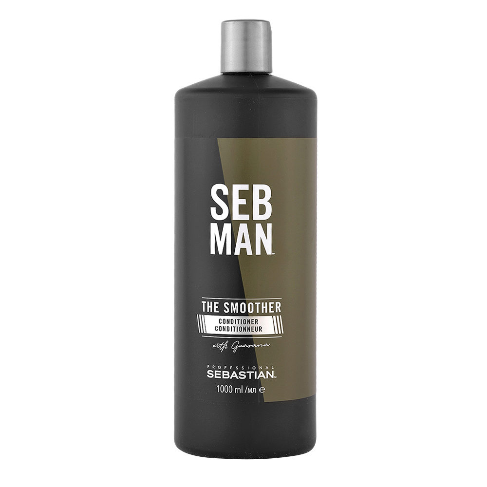 Sebastian Man The Smoother Rinse Out 1000ml - hydrating conditioner