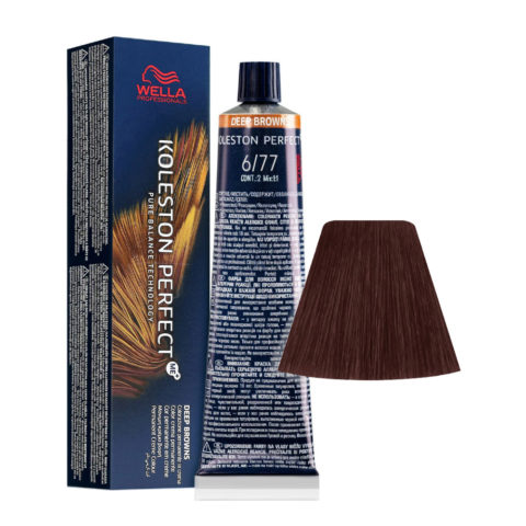 Wella Koleston perfect Me+ Deep Browns 6/77 Intense Dark Sand Blonde 60ml - permanent colouring