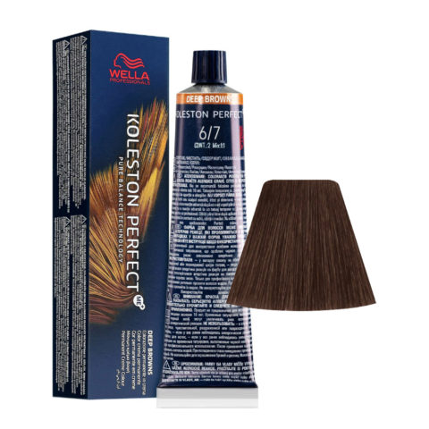 Wella Koleston Perfect Me+ Deep Browns 6/7 Dark Sand Blonde 60ml - permanent colouring