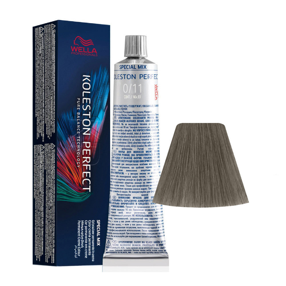 Wella Koleston Perfect Me+ Special Mix 0/11 Intense Ash 60ml - permanent colouring